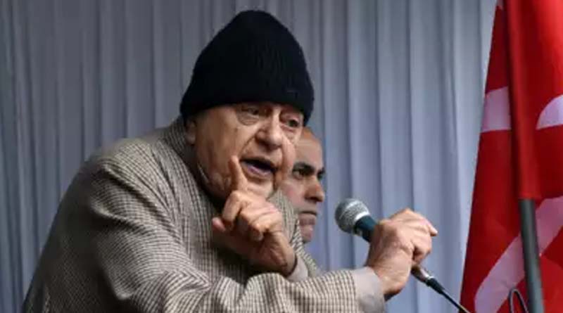 "Pakistan Not Wearing Bangles".. Farooq Abdullah's Controversial Comment