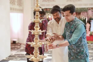 కల్యాణ్ జ్యుయెలర్స్ యజమాని ఇంట నవరాత్రి వేడుకలకు చిరంజీవి, నాగార్జున… ఫొటోలు ఇవిగో!