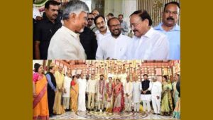 అట్టహాసంగా వెంకయ్యనాయుడి మనుమడి నిశ్చితార్థ వేడుక