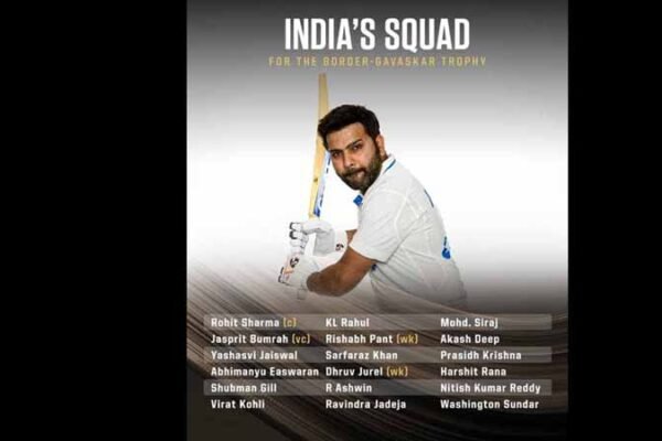 India announce their squad