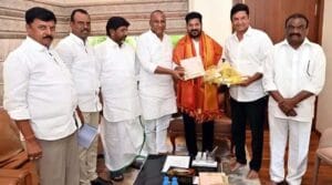సీఎం రేవంత్ రెడ్డిని కలిసిన మల్లారెడ్డి