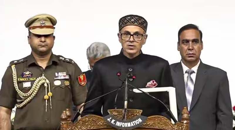 Omar Abdullah sworn in as Jammu and Kashmir CM