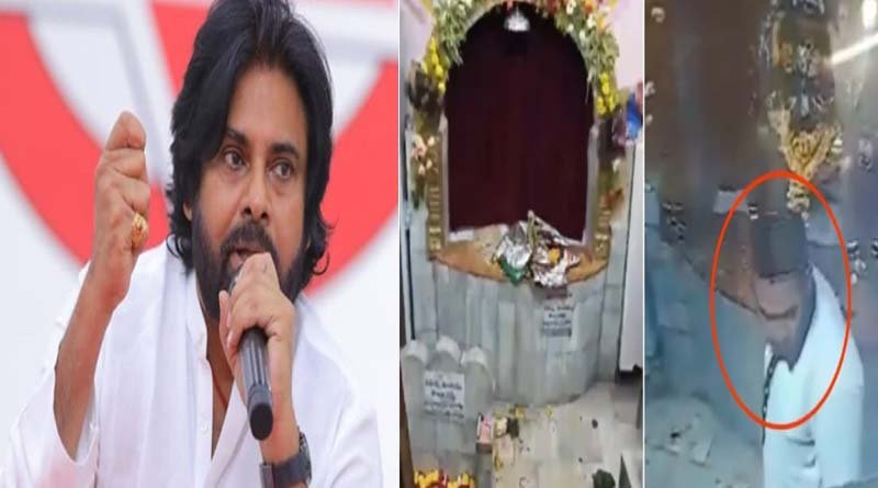 Pawan Kalyan anger over the demolition of Muthyalamma statue in Secunderabad