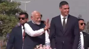 భారత్‌లో పర్యటిస్తున్న స్పెయిన్ ప్రధాని పెడ్రో శాంచెజ్