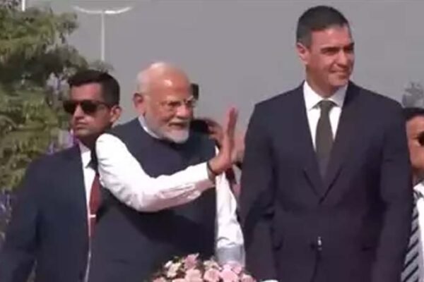 Spanish Prime Minister Pedro Sanchez is visiting India