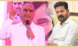 నా వెనుకాల నిలబడ్డ వ్యక్తి రేవంత్ రెడ్డి – హరీష్ రావు కామెంట్స్