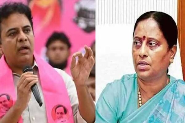 Defamation case of KTR against Konda Surekha adjourned to Monday