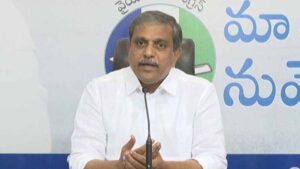 నేను దేశం వదిలి పారిపోవడం లేదు – సజ్జల