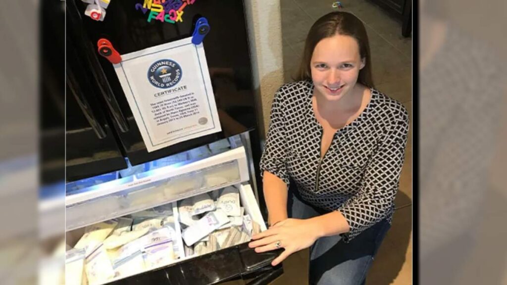 ప్రపంచంలో అత్యధిక బ్రెస్ట్ మిల్క్ దానం చేసిన మహిళగా అళైస్ ఒగ్లెట్రీ రికార్డు