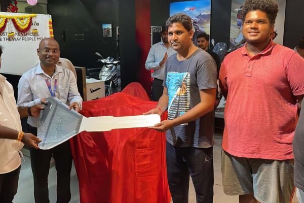 Innovia Motors delivered Aprilia RS457 on 25th in Vijayawada