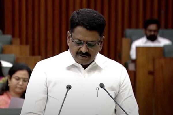 Minister Payyavula Keshav presented the budget in the Legislative Assembly