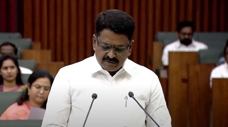 Minister Payyavula Keshav presented the budget in the Legislative Assembly