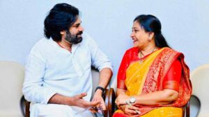 పవన్ కళ్యాణ్ తో హోంమంత్రి అనిత భేటీ
