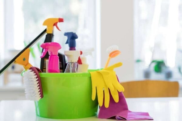 cleaning routine