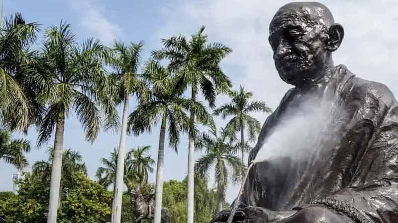 gandhi statue bapu ghat hyd