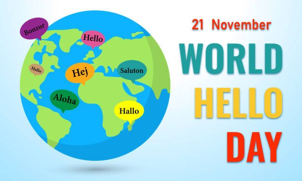 world hello day