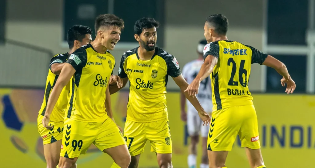హైదరాబాద్ FC నిన్న జరిగిన మ్యాచ్‌లో అద్భుత విజయాన్ని సాధించింది