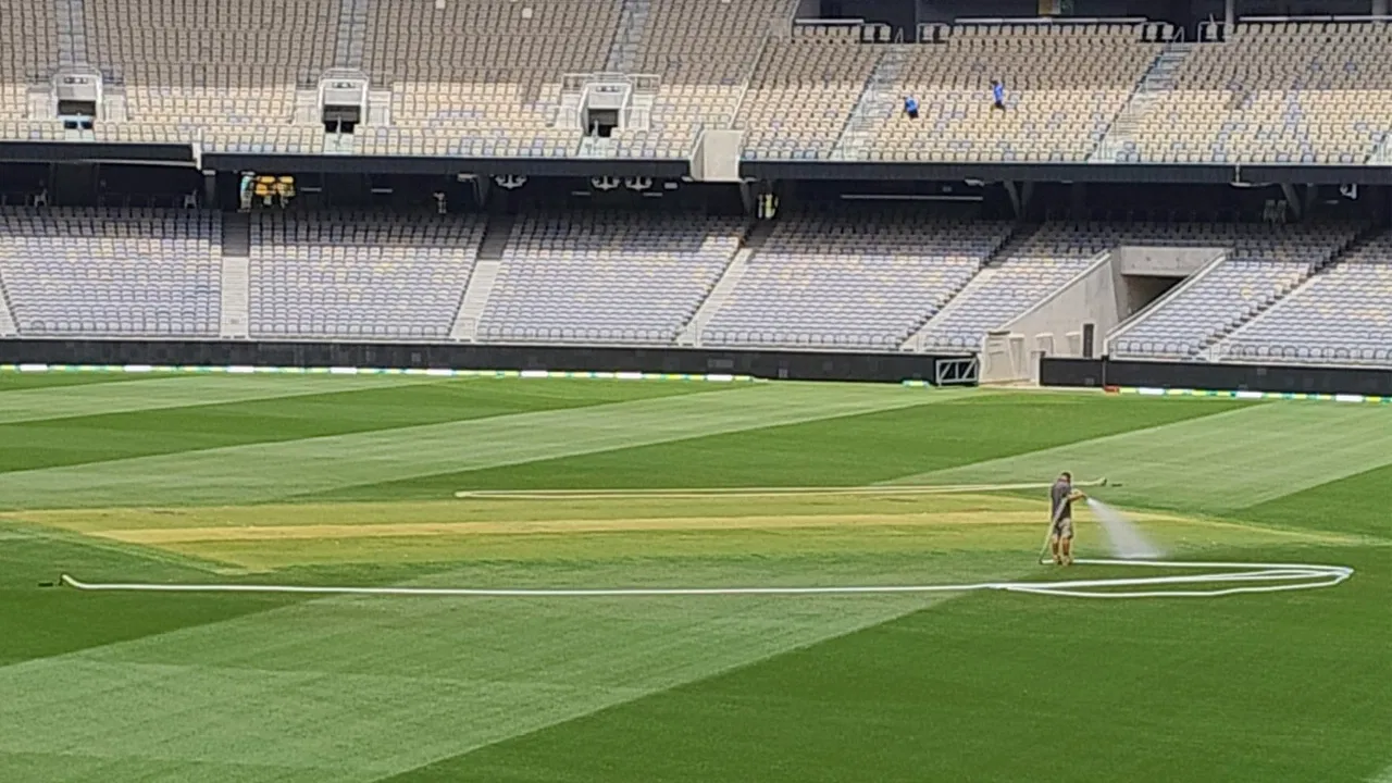 ind vs aus perth pitch repo