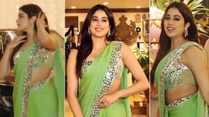 చూపులతోనే చంపేస్తున్న జాన్వీకపూర్,