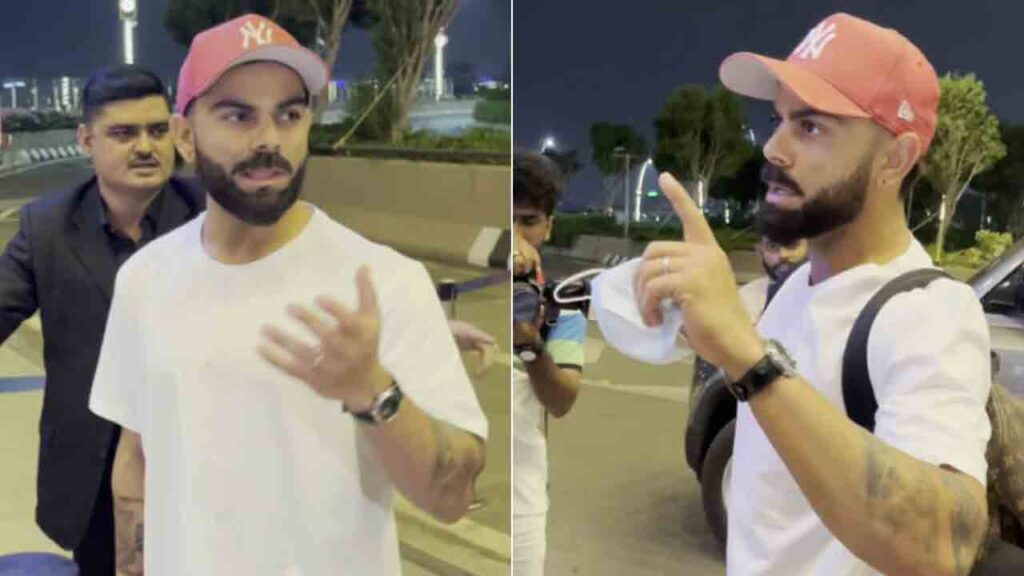 కోహ్లీకి కోపం వ‌చ్చిందా క‌నిపిస్తే చాలు ఫొటోలు