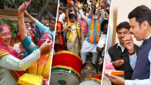 మ‌హారాష్ట్రలో మహాయుతి కూట‌మి విజ‌యోత్స‌వాలు (ఫోటోలు)