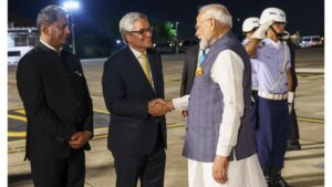 ప్రధాని మోదీ బ్రెజిల్‌లో G20 సదస్సులో పాల్గొనడానికి చేరుకున్నారు..