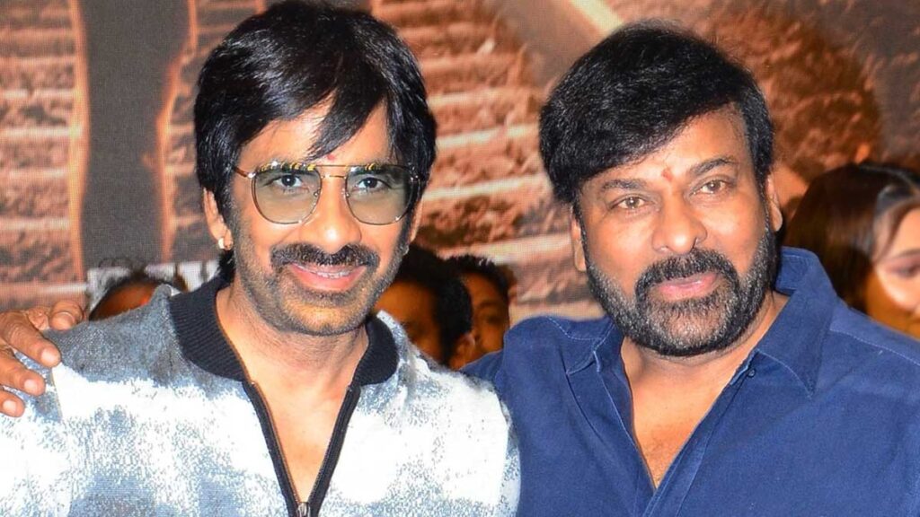 చిరంజీవికి ఎనర్జిటిక్ స్టార్ రవితేజ ఊహించనిరీతిలో షాక్