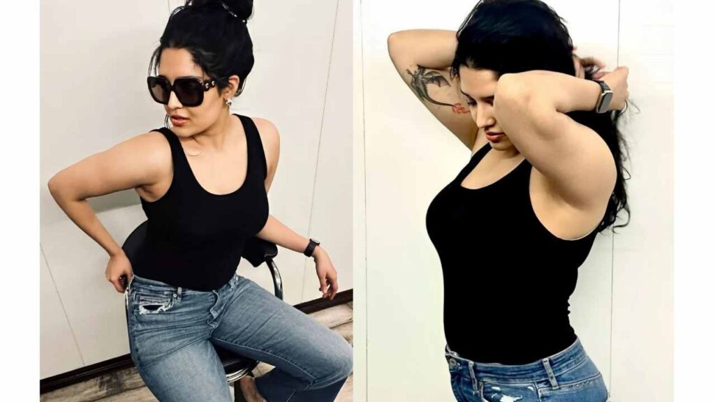 ఈ అమ్మడు సూపర్ ఫైట్ లీగ్ పోటీల్లో పాల్గొంది