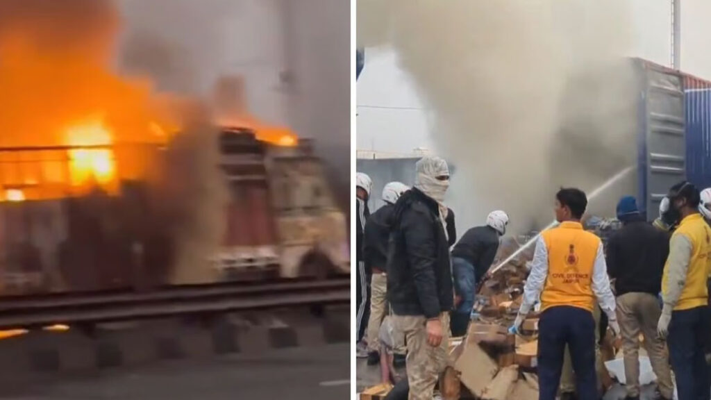 పెట్రోల్‌ బంక్‌లో అగ్నిప్రమాదం