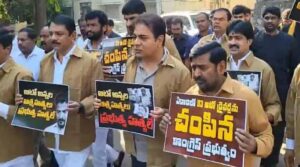 ఖాకీ దుస్తుల్లో అసెంబ్లీకి బీఆర్‌ఎస్‌ ఎమ్మెల్యేలు