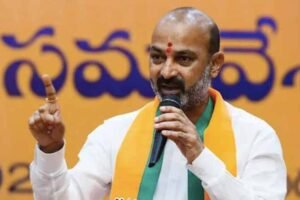 Bandi Sanjay warning to Telangana government