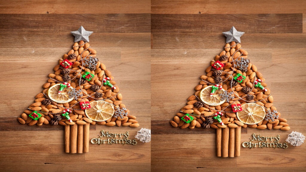 బాదంపప్పులతో క్రిస్మస్ వేడుకలు