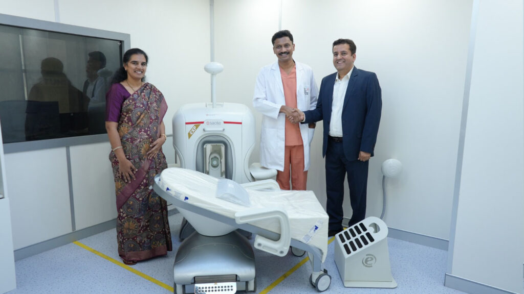 ఇసావోట్ అత్యాధునిక ఓ -స్కాన్ ఎంఆర్ఐ మెషీన్‌