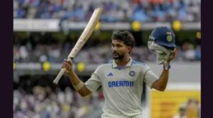 నితీష్ రెడ్డి కి వైస్ జగన్ అభినందనలు