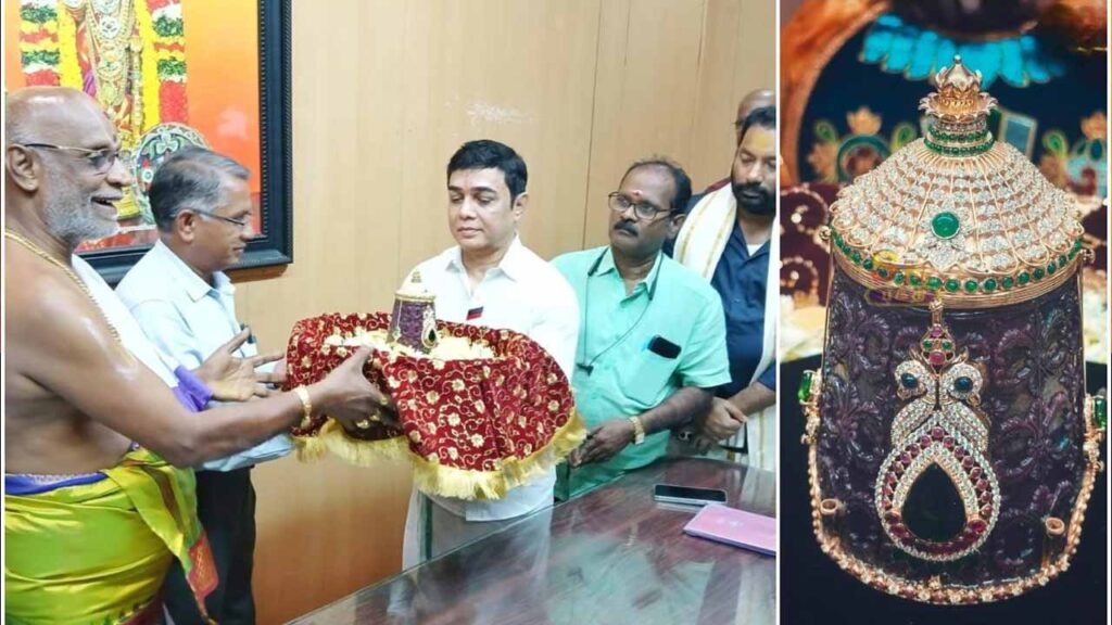 హిందూ ఆలయానికి ముస్లిం భక్తుడి గిప్ట్..