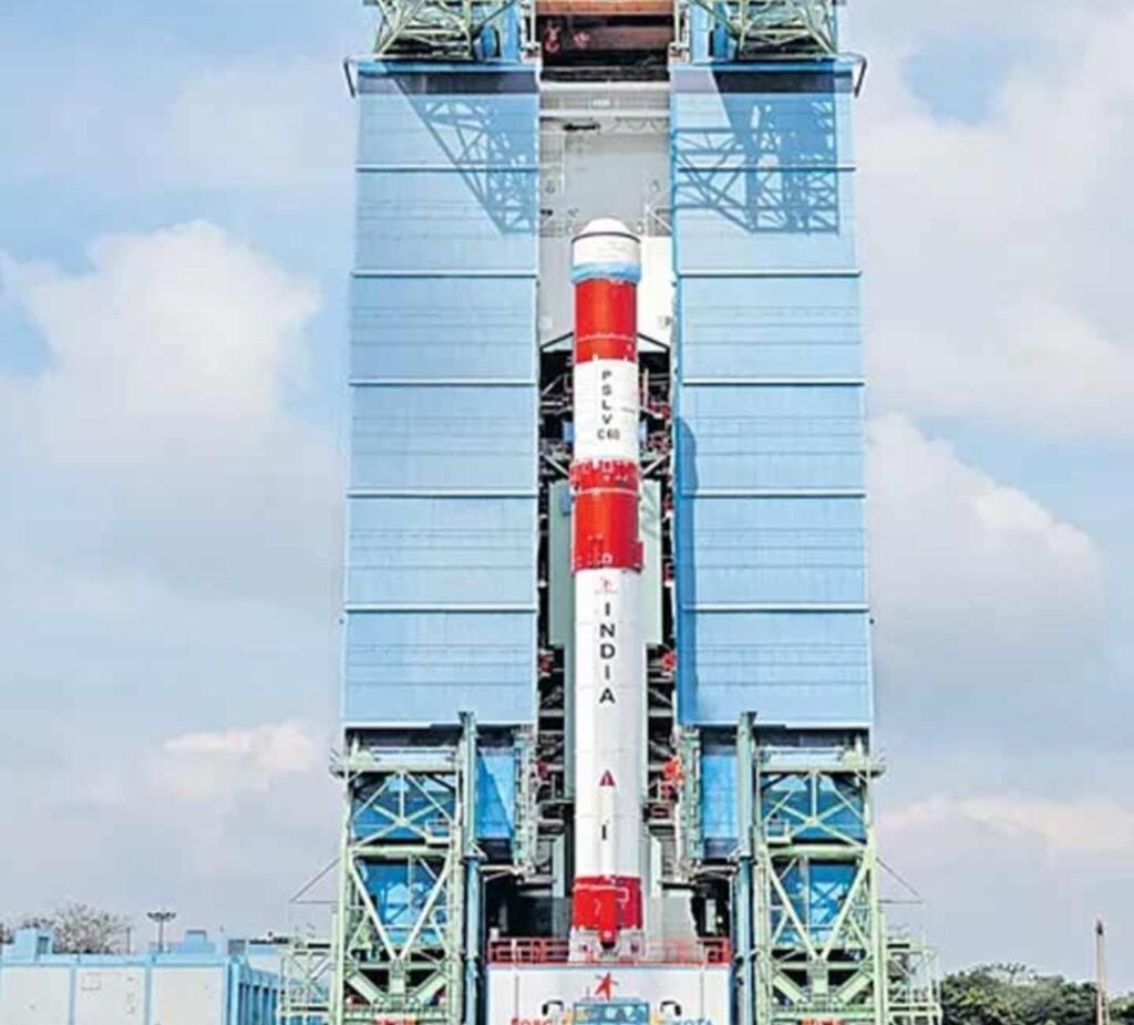 రేపు PSLV-C60 కౌంట్రెన్