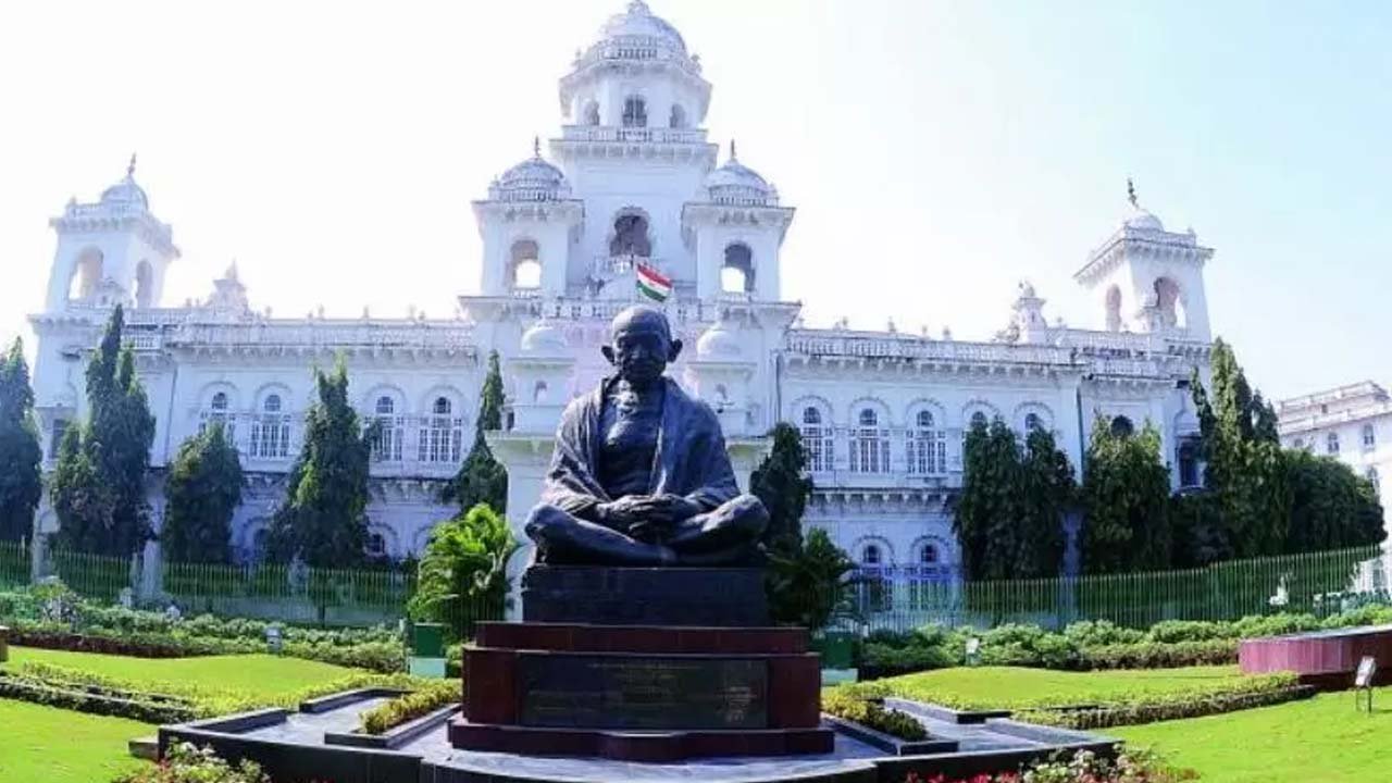 Photos and videos are banned in the Telangana assembly premises.