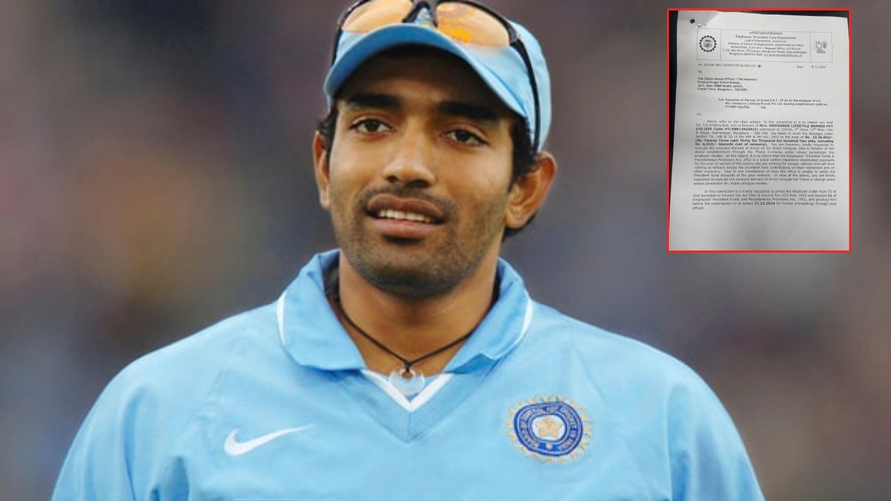 Robin Uthappa Arrest Warrant