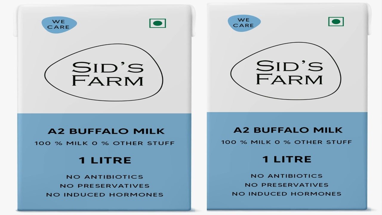 Sid's Farm introduced A2 buffalo milk