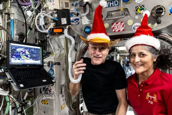 Sunita Williams Christmas celebrations