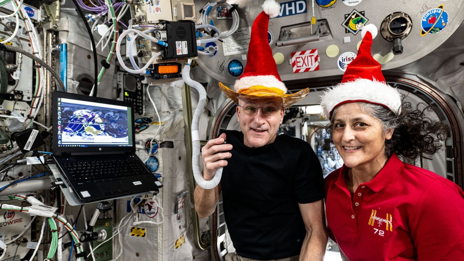 Sunita Williams Christmas celebrations