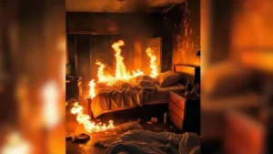 యువకుడిపై పెట్రోల్ పోసి నిప్పంటించిన స్నేహితులు