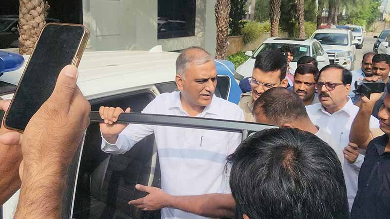 harish rao arrest