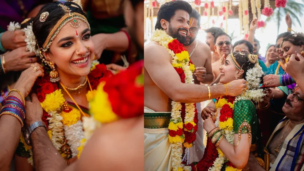 పెళ్లిపీటలెక్కిన కీర్తి సురేశ్..