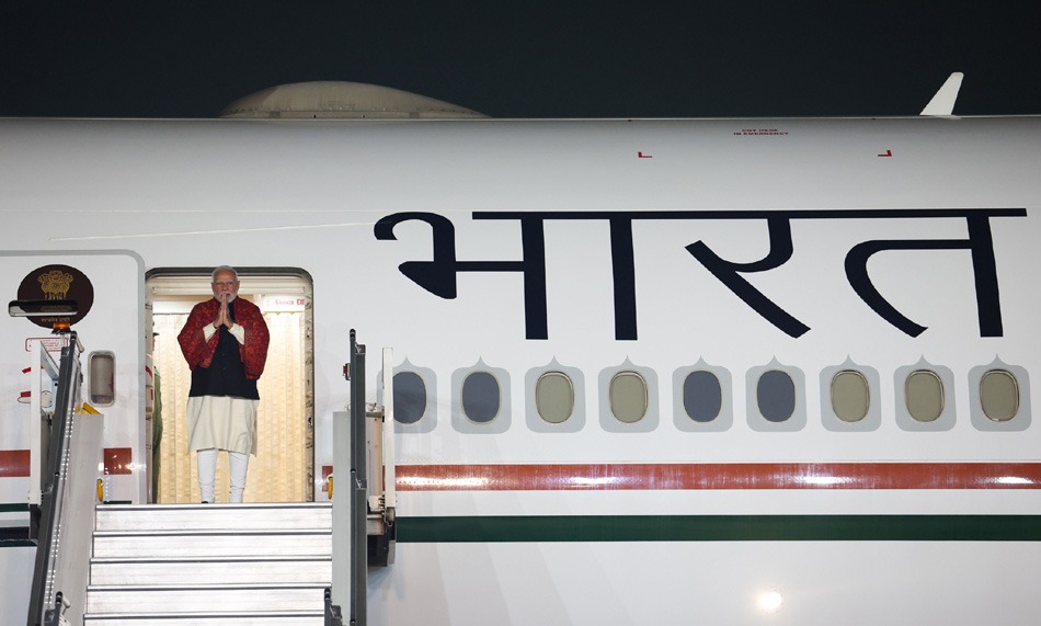PM arrives in New Delhi from Kuwait on December 23, 2024.