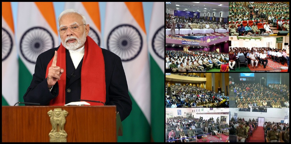 PM addressing the Rozgar Mela via video conferencing on December 23, 2024.