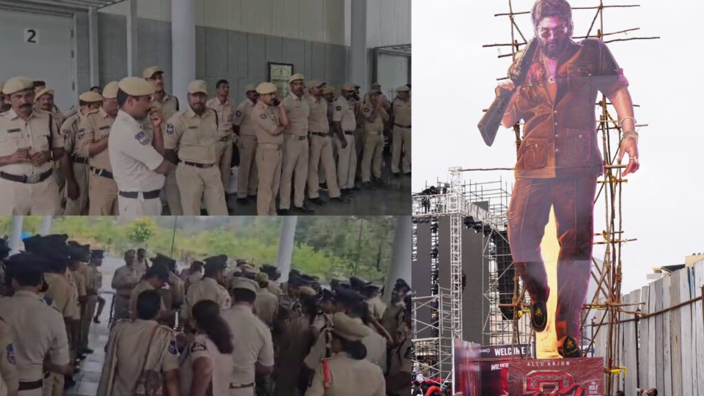 హైదరాబాద్‏లో పుష్ప 2 వైల్డ్ ఫైర్ జాతర.. 1000 మంది పోలీసులతో బందోబస్తు..