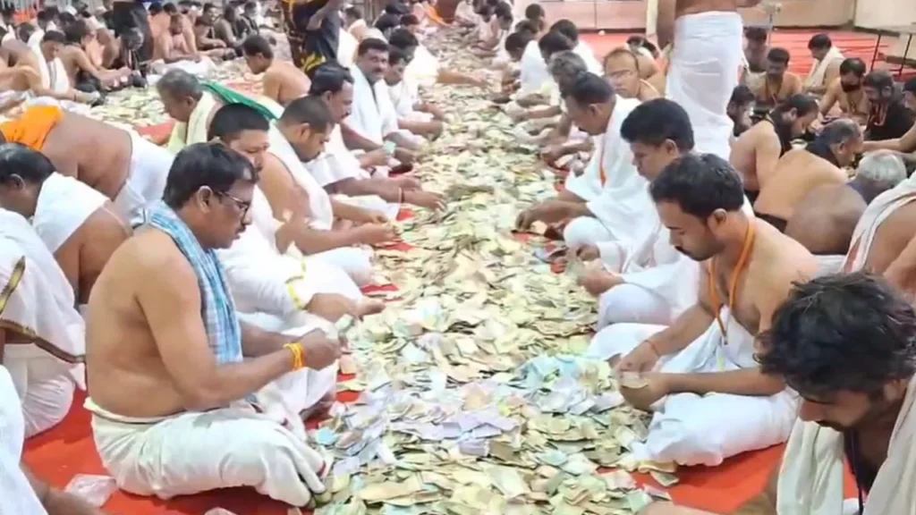 శ్రీశైలం మల్లికార్జున స్వామి ఆలయంలో హుండీ ఆదాయం