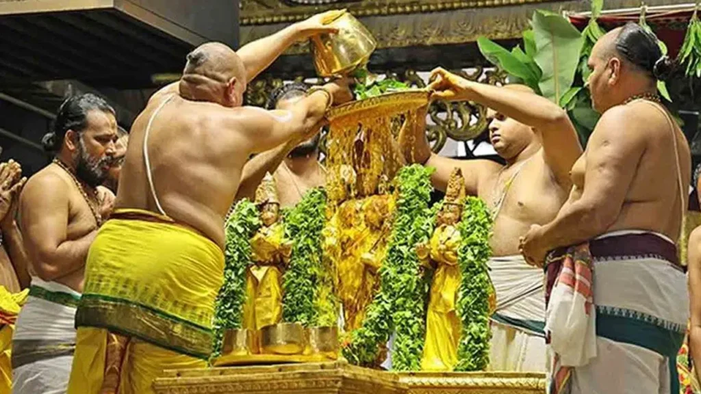 తిరుమల శ్రీవారి ఆలయంలో పవిత్రోత్సవాలు ప్రారంభం