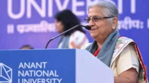 అనంత్ నేషనల్ యూనివర్శిటీ 6వ స్నాతకోత్సవానికి ముఖ్య అతిథిగా హాజరైన శ్రీమతి సుధా మూర్తి